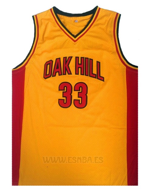 Camiseta Oak Hill Kevin Durant #33 Amarillo